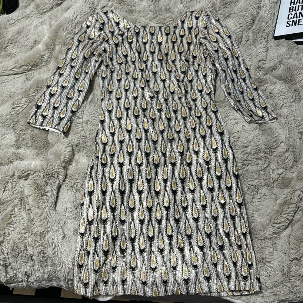 Vintage Sequin Dress - Mini